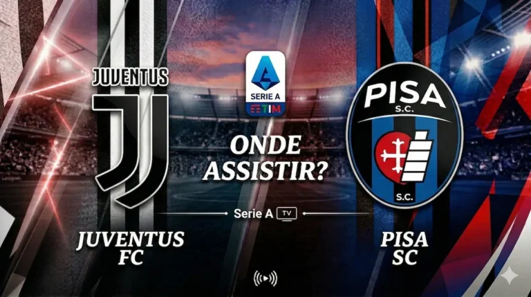 Juventus x Pisa: Onde assistir – Campeonato Italiano 25/26