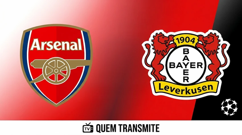 Arsenal x Bayer Leverkusen: onde assistir ao vivo - Champions League 25/26