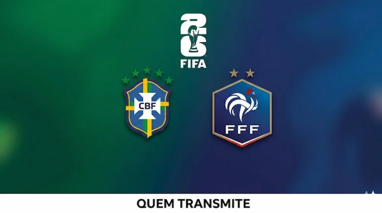 Assista ao vivo: Brasil x França: Amistoso preparatório para a Copa do Mundo 2026