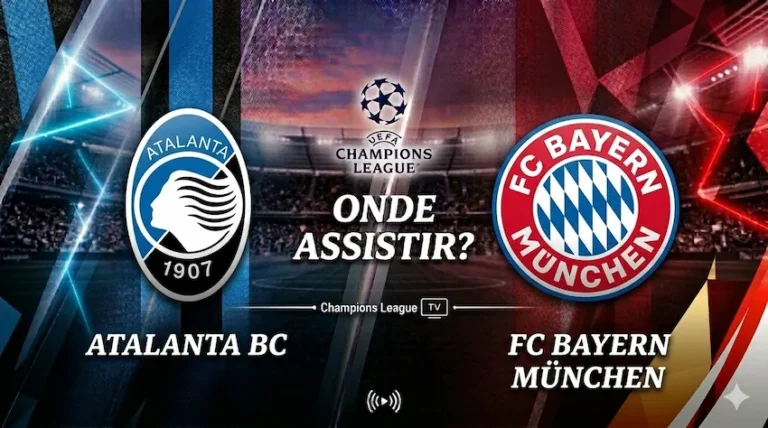Atalanta x Bayern de Munique: onde assistir ao vivo - Champions League 25/26