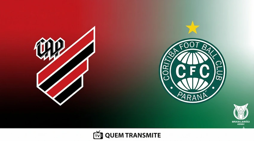 Athletico Paranaense x Coritiba: onde assistir ao vivo - Brasileirão 2026