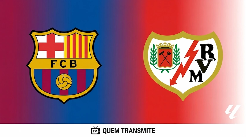Barcelona x Rayo Vallecano: onde assistir ao vivo - La Liga 25/26