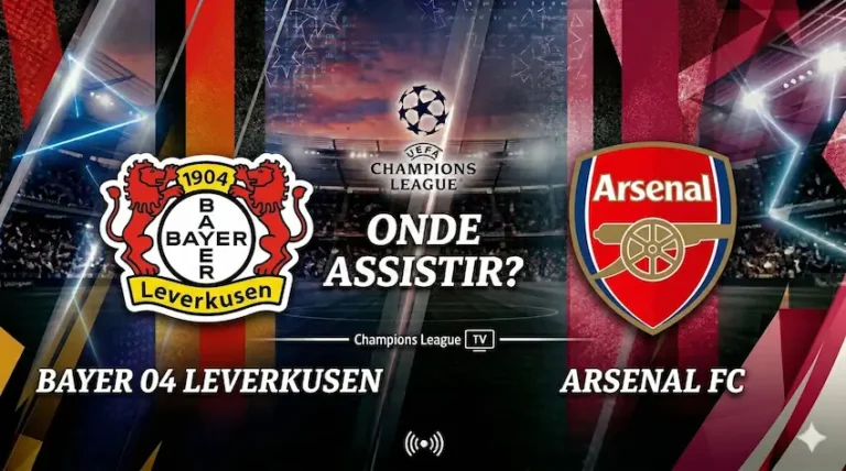Bayer Leverkusen x Arsenal: onde assistir ao vivo - Champions League 25/26