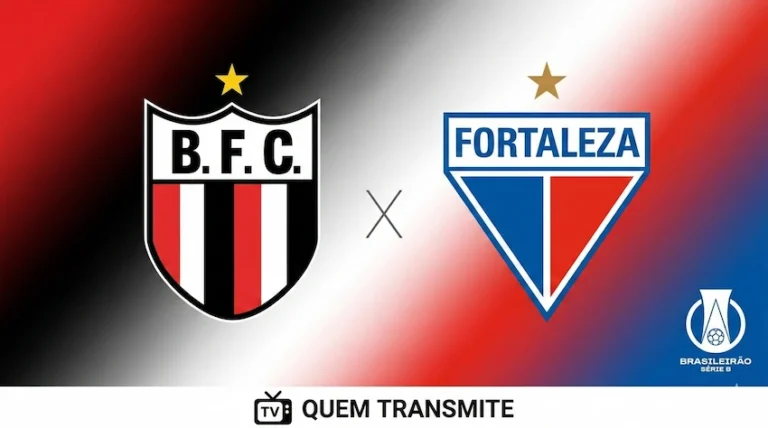 Botafogo (SP) x Fortaleza: onde assistir ao vivo - Série B 2026