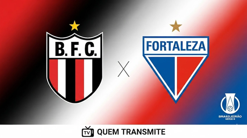 Botafogo (SP) x Fortaleza: onde assistir ao vivo - Série B 2026
