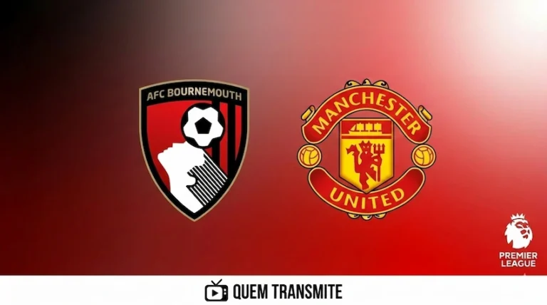 Bournemouth x Manchester United: onde assistir ao vivo - Premier League 25/26.