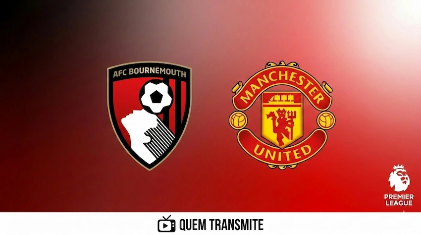 Bournemouth x Manchester United: onde assistir ao vivo - Premier League 25/26.