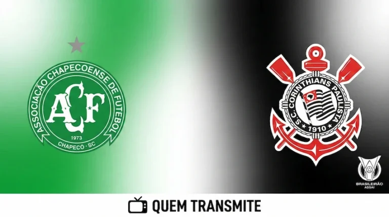 Chapecoense x Corinthians: onde assistir ao vivo - Brasileirão 2026