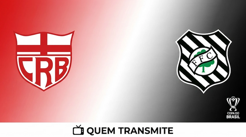 CRB x Figueirense: onde assistir ao vivo - Copa do Brasil 2026