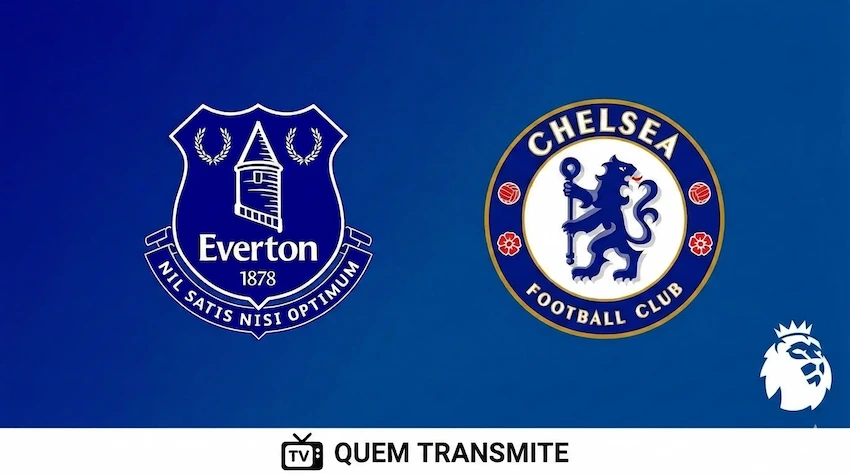 Everton x Chelsea: onde assistir ao vivo - Premier League 25/26