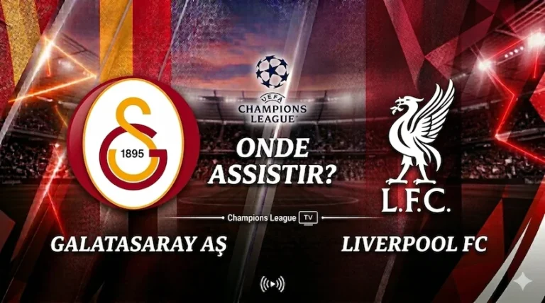 Galatasaray x Liverpool: onde assistir ao vivo - Champions League 25/26