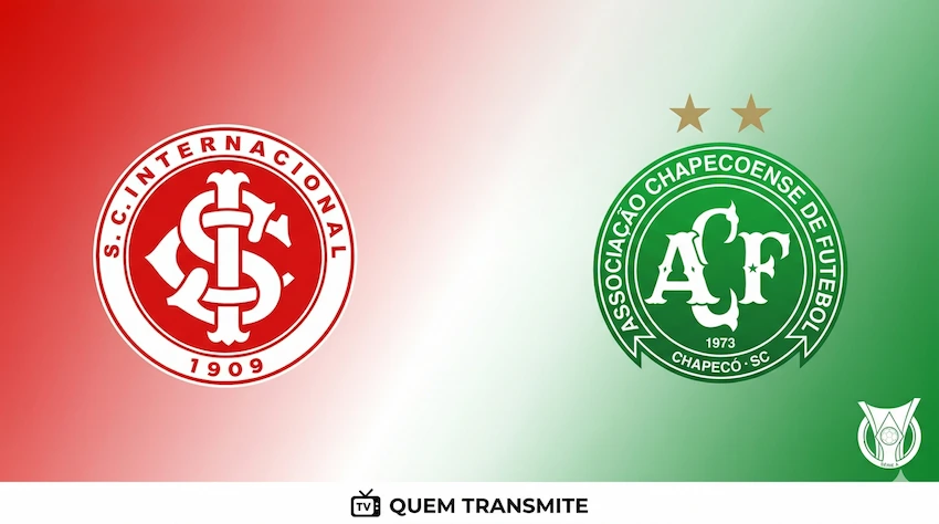 Internacional e Chapecoense: onde assistir ao vivo - Brasileirão 2026
