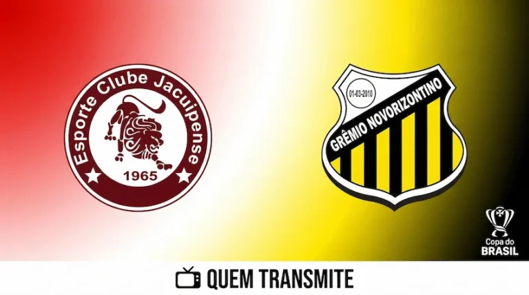 Jacuipense x Novorizontino: onde assistir ao vivo - Copa do Brasil 2026