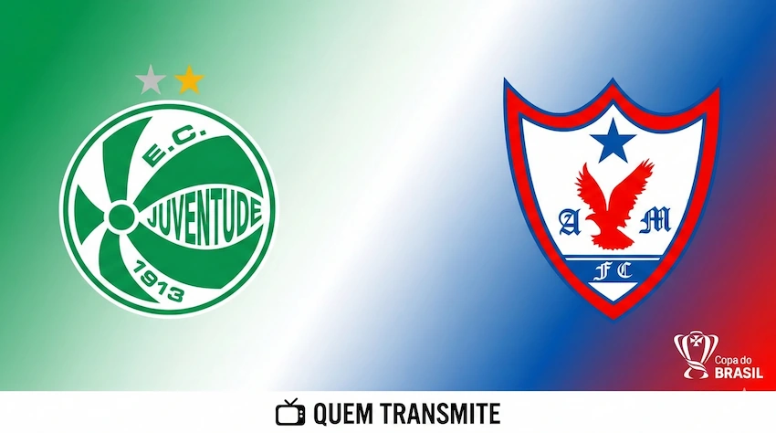Juventude x Águia de Marabá: onde assistir ao vivo - Copa do Brasil 2026