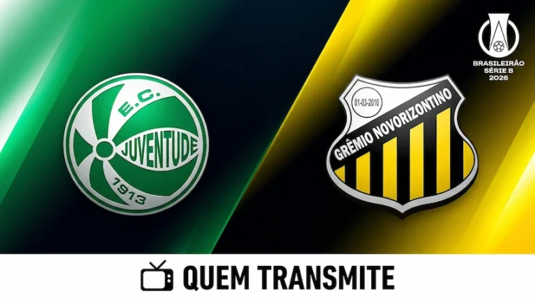 Juventude x Novorizontino: onde assistir ao vivo horário e escalações - Série B 2026