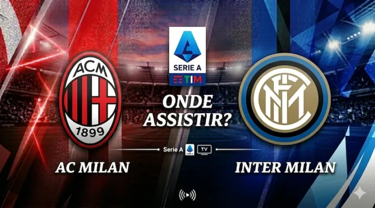 Milan x Inter de Milão: onde assistir ao vivo - Campeonato Italiano 25/26