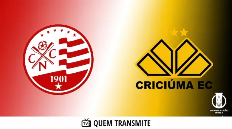 Náutico x Criciúma: onde assistir ao vivo - Série B 2026