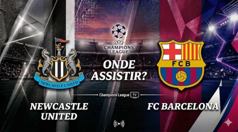 Newcastle x Barcelona: onde assistir ao vivo - Champions League 25/26