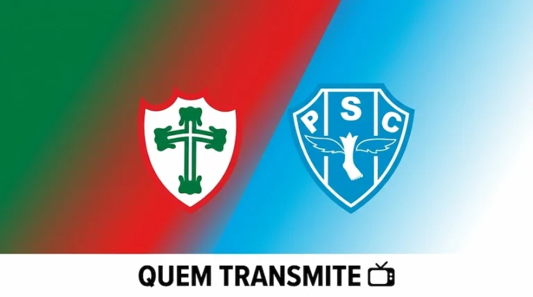 Portuguesa x Paysandu: onde assistir ao vivo - Copa do Brasil 2026