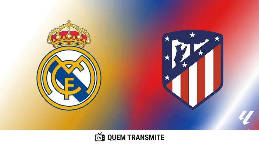 Real Madrid x Atlético de Madrid: onde assistir ao vivo - La Liga 25/26