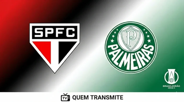 São Paulo x Palmeiras: onde assistir ao vivo - Brasileirão 2026