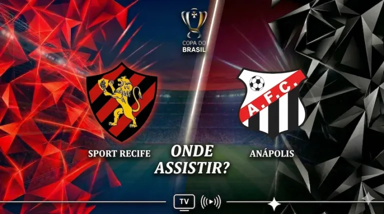 Sport x Anápolis: onde assistir ao vivo - Copa do Brasil 2026