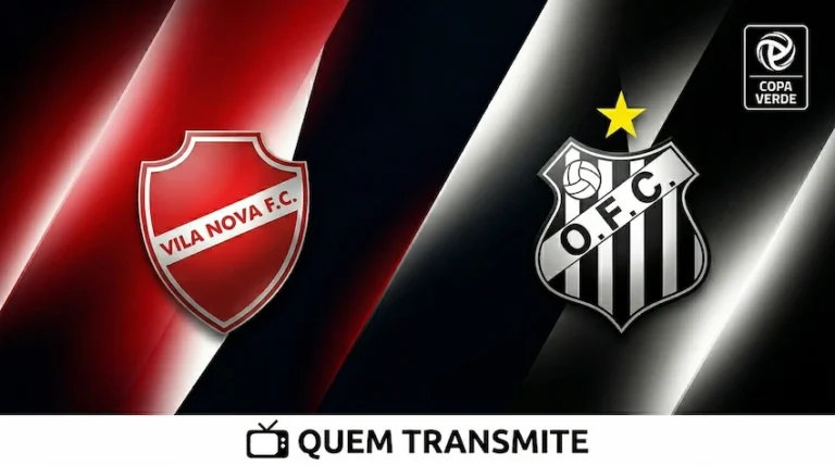 Vila Nova x Operário: onde assistir ao vivo horário e escalações - Copa Centro-Oeste 2026