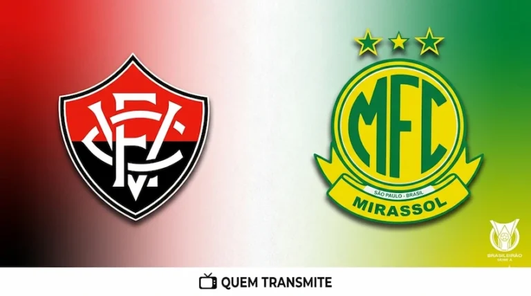 Vitória x Mirassol: onde assistir ao vivo - Brasileirão 2026