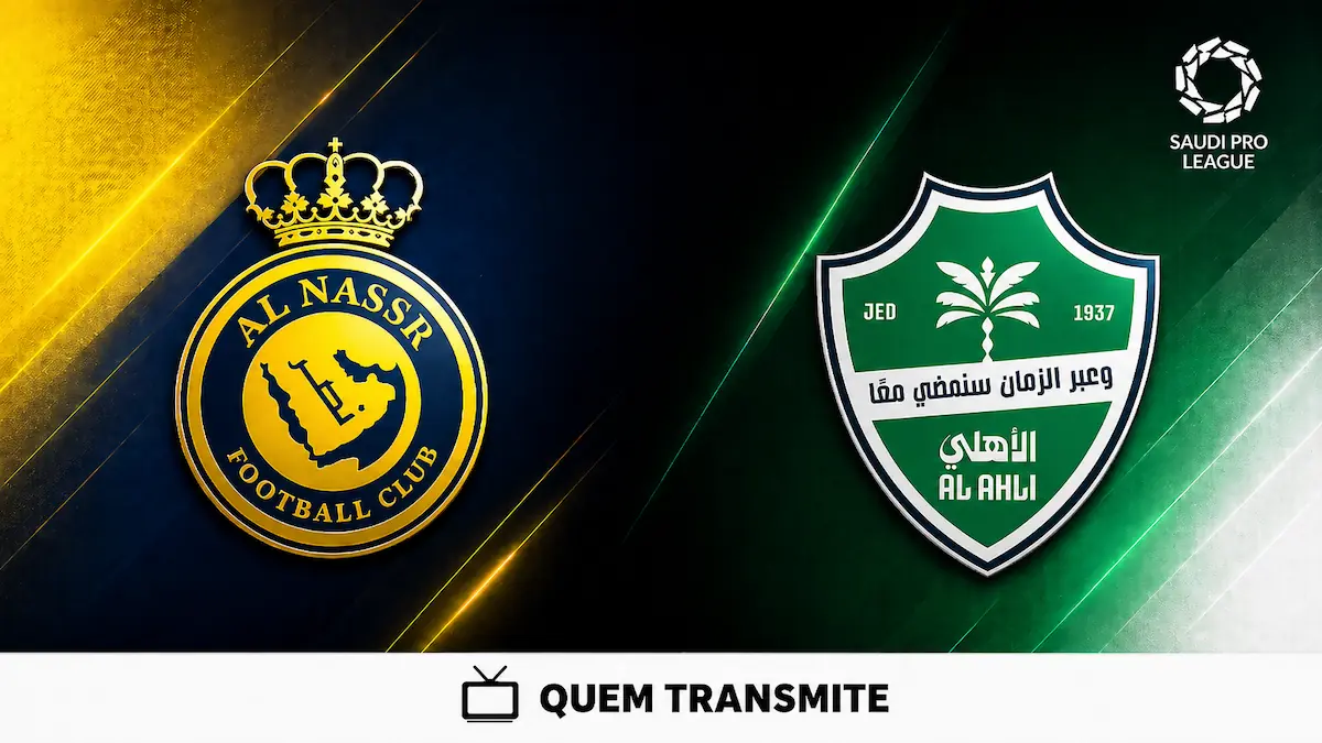 Al Nassr x Al Ahli: assista ao vivo com imagens – Campeonato Saudita 25/26