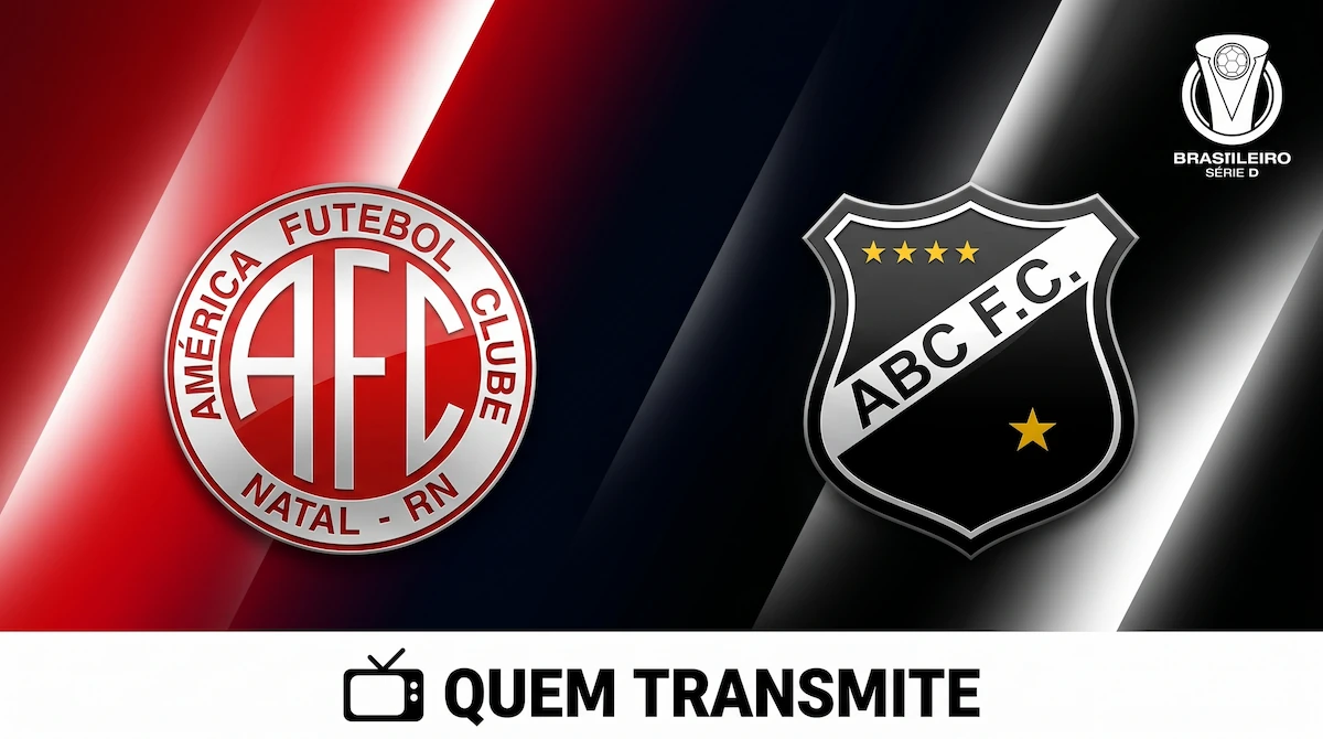 América x ABC: assista ao vivo e com imagens – Série D 2026