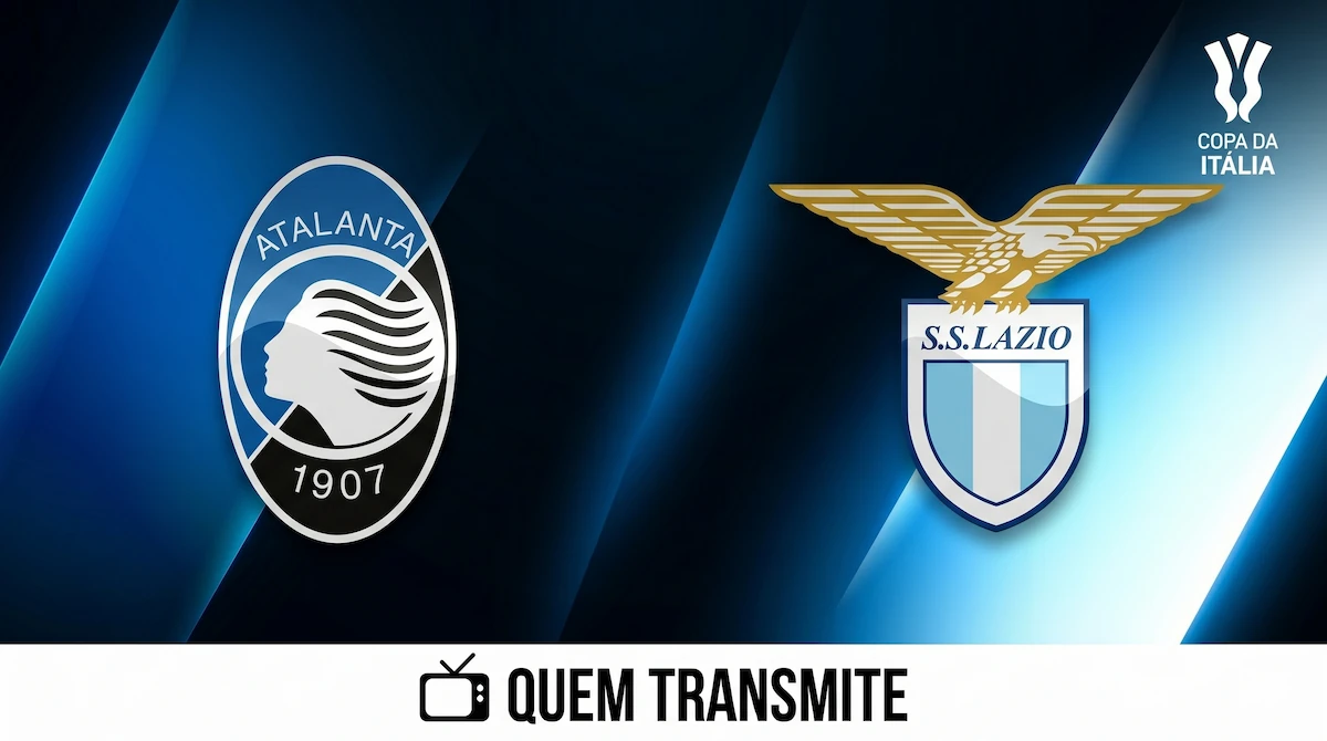 Atalanta x Lazio: assista ao vivo e com imagens – Copa da Itália 25/26