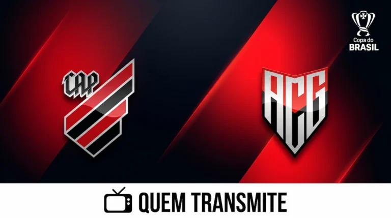 Escudos de Athletico Paranaense e Atlético Goianiense no texto Athletico Paranaense x Atlético Goianiense: onde assistir ao vivo horário e escalações - Copa do Brasil 2026.