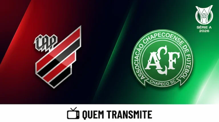 Athletico Paranaense x Chapecoense: onde assistir ao vivo horário e escalações - Brasileirão 2026