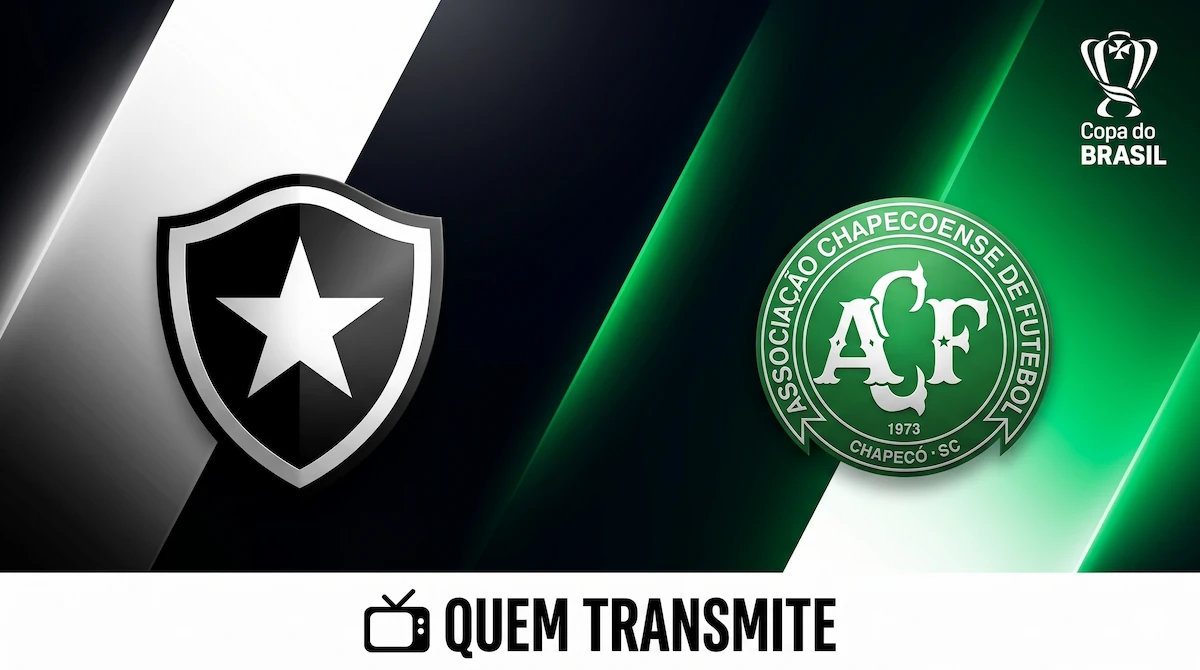 Botafogo x Chapecoense: onde assistir ao vivo, horário e escalações – Copa do Brasil 2026