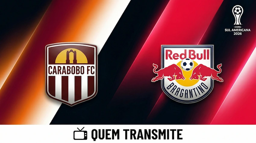 Carabobo x Red Bull Bragantino: onde assistir ao vivo, horário e escalações – Copa Sul-Americana 2026
