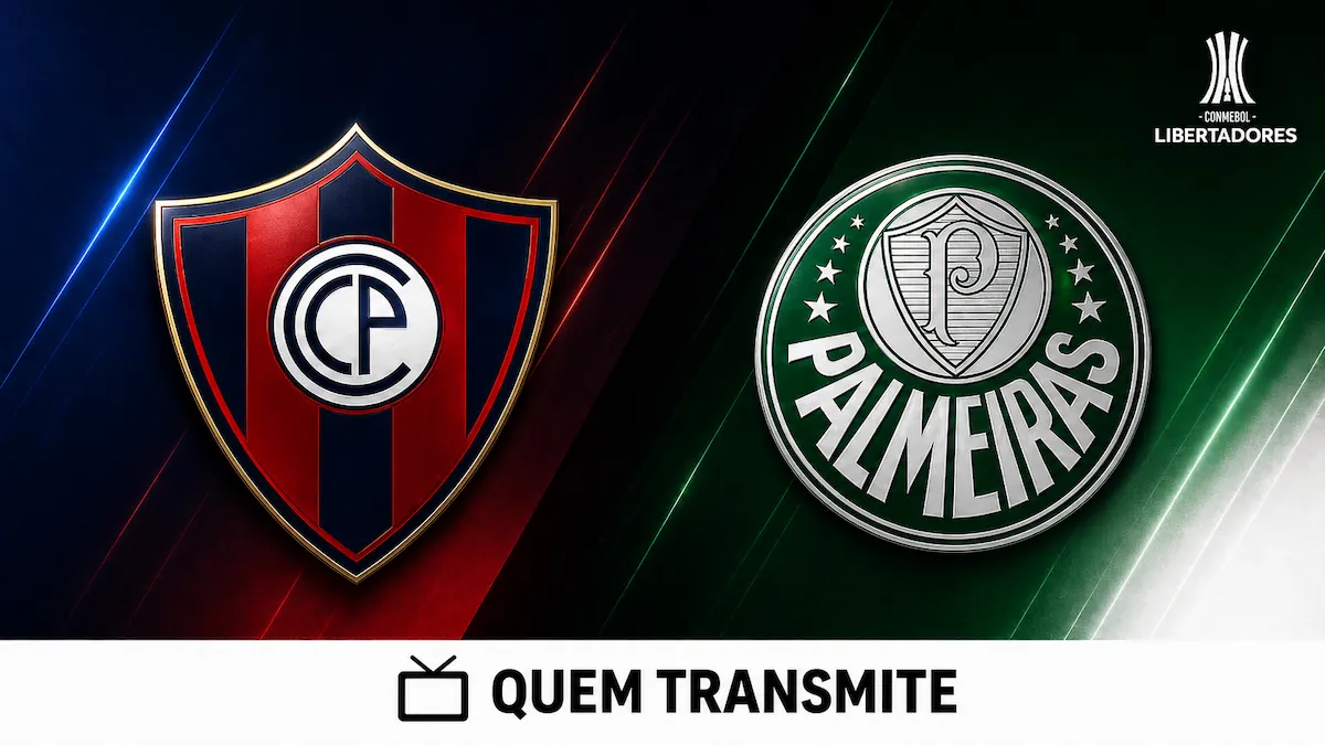 Cerro Porteño x Palmeiras: onde assistir ao vivo, horário e escalações – Copa Libertadores 2026