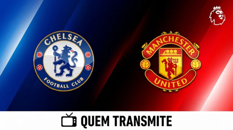 Chelsea x Manchester United: onde assistir ao vivo horário e escalações - Premier League 25/26