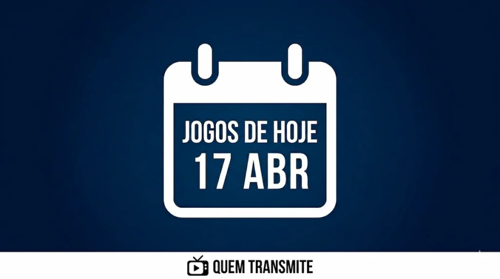 Confira onde assistir ao vivo os jogos desta sexta-feira – 17 de abril de 2026
