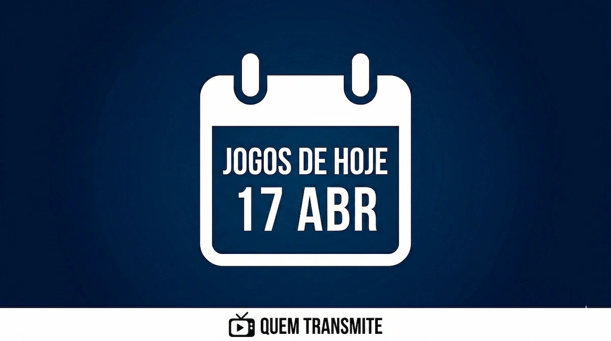 Confira onde assistir ao vivo os jogos desta sexta-feira – 17 de abril de 2026