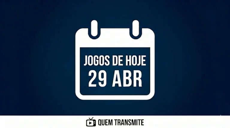 Agenda de jogos desta quarta-feira - 29 de abril. Confira onde assistir ao vivo os jogos desta terça-feira – 29 de abril de 2026