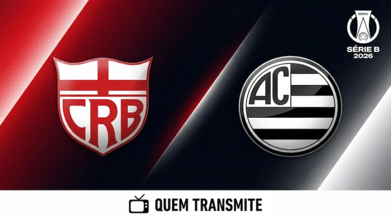 CRB x Athletic: onde assistir ao vivo horário e escalações - Série B 2026.