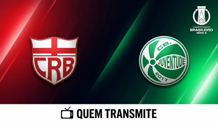 CRB x Juventude: onde assistir ao vivo horário e escalações - Série B 2026