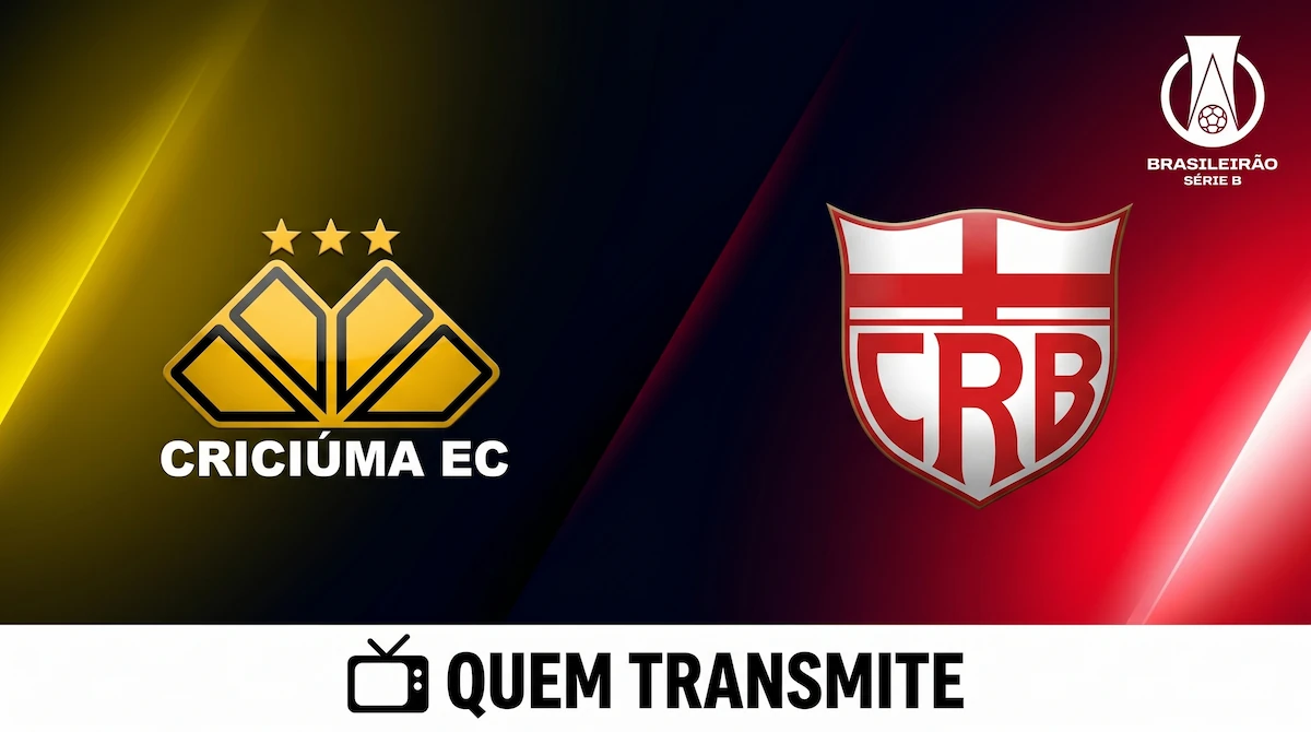 Criciúma x CRB: Assista ao vivo e com imagens – Série B 2026