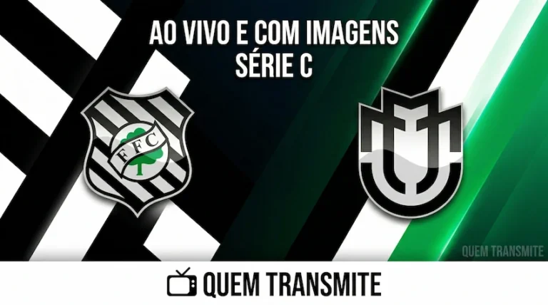 Figueirense x Maringá: assista ao vivo e com imagens - Série C 2026