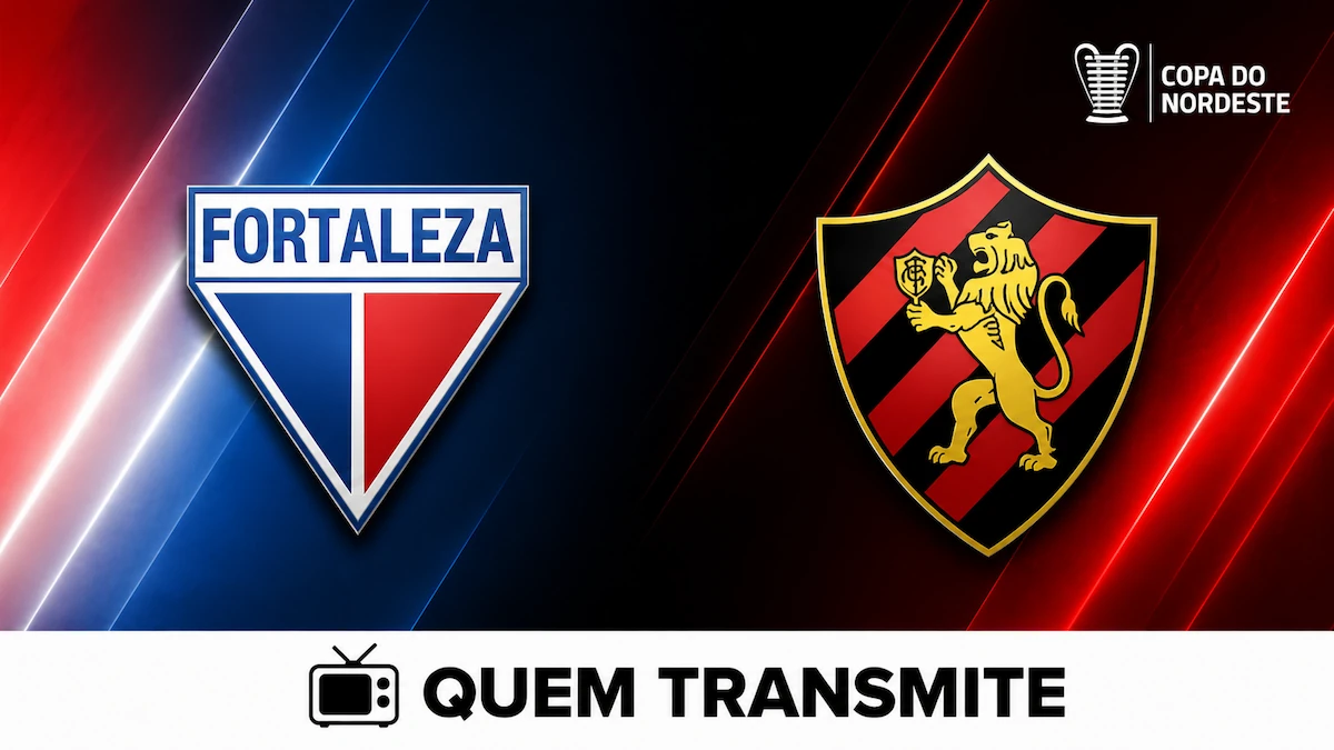 Fortaleza x Sport: assista ao vivo com imagens – Copa do Nordeste 2026