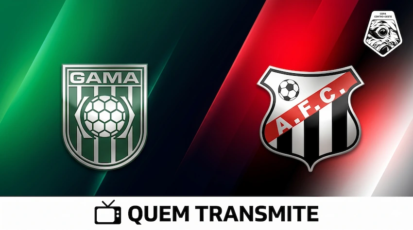 Gama x Anápolis: onde assistir ao vivo, horário e escalações – Copa Centro-Oeste 2026