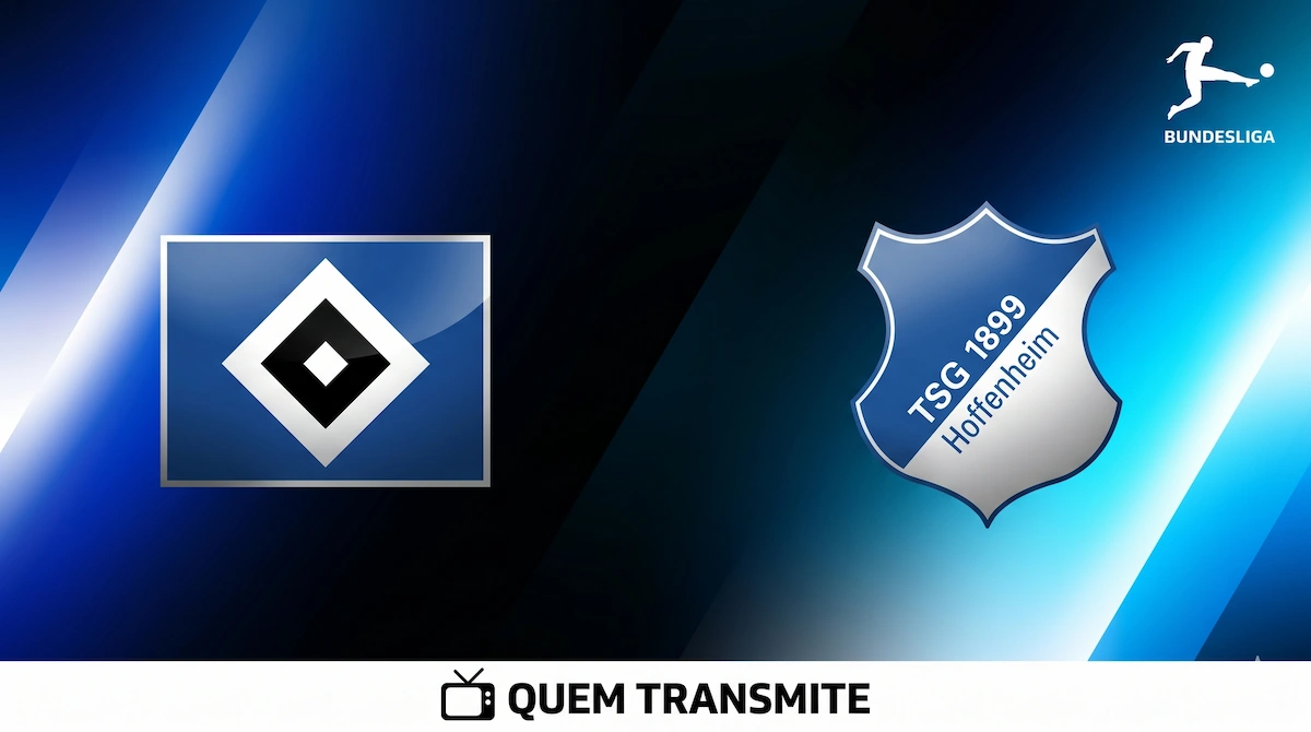 Hamburgo x Hoffenheim: assista ao vivo e com imagens – Bundesliga 25/26