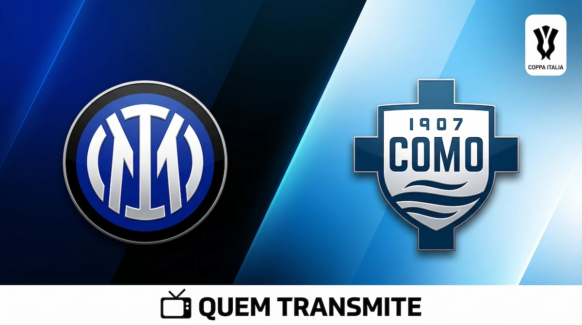 Inter de Milão x Como: assista ao vivo e com imagens – Copa da Itália 25/26