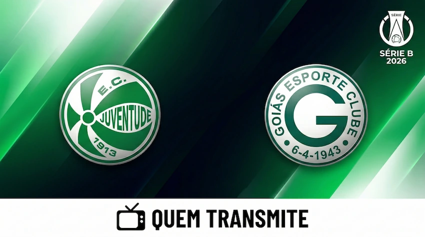 Juventude x Goiás: onde assistir ao vivo, horário e escalações – Série B 2026