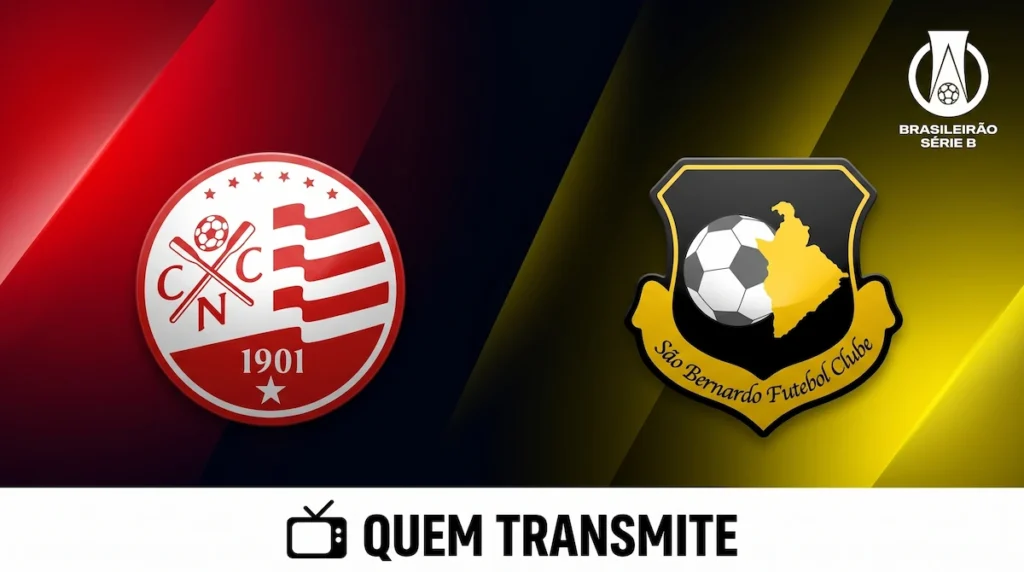 Náutico x São Bernardo: onde assistir ao vivo horário e escalações - Série B 2026